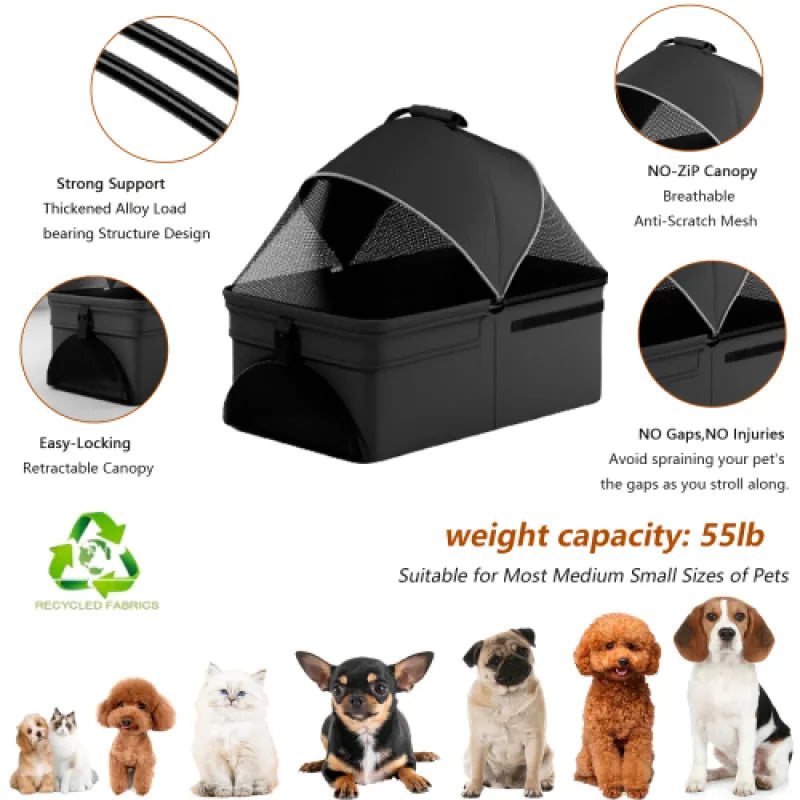 Folding Pet Stroller