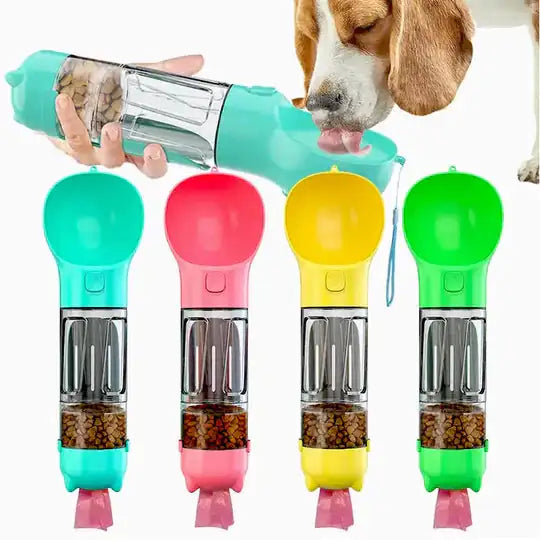 Multifunction Dog Feeder/Water Bottle