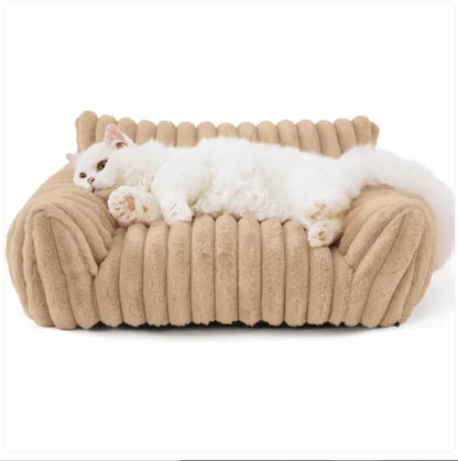 Washable Fluffy Orthopedic Soft Sofa Dog Bed