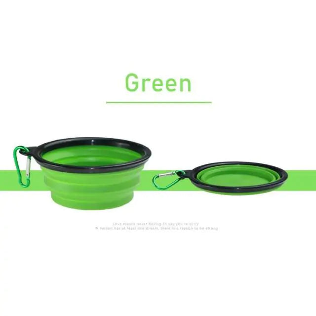 Collapsible Pet Food Bowl