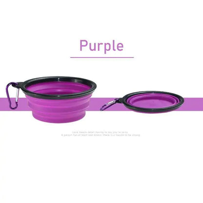 Collapsible Pet Food Bowl