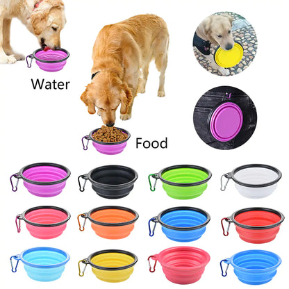 Collapsible Pet Food Bowl