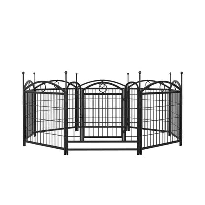 Dog Metal Playpen Indoor & Outdoor - 24 Inch - 8 Panel