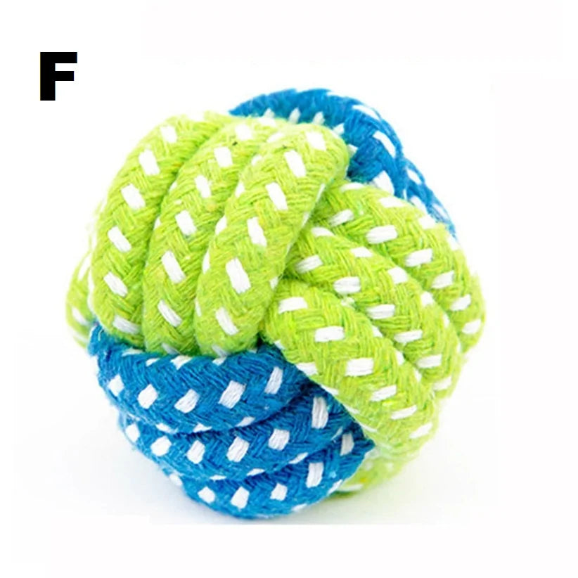 Green Rope Ball for Dog