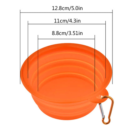 Collapsible Pet Food Bowl