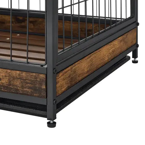 Furniture Dog Cage - Double Door