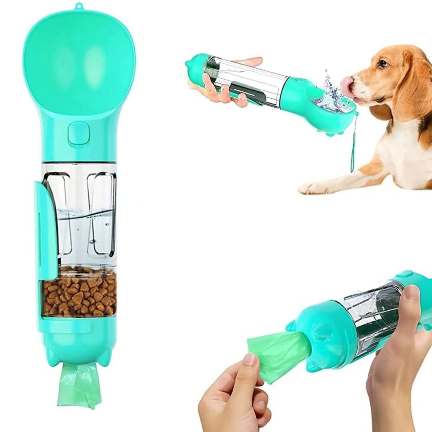 Multifunction Dog Feeder/Water Bottle