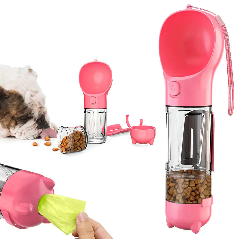 Multifunction Dog Feeder/Water Bottle