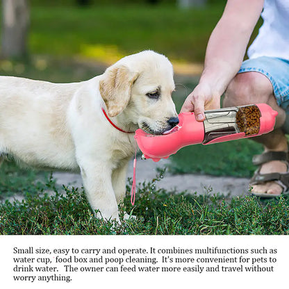 Multifunction Dog Feeder/Water Bottle